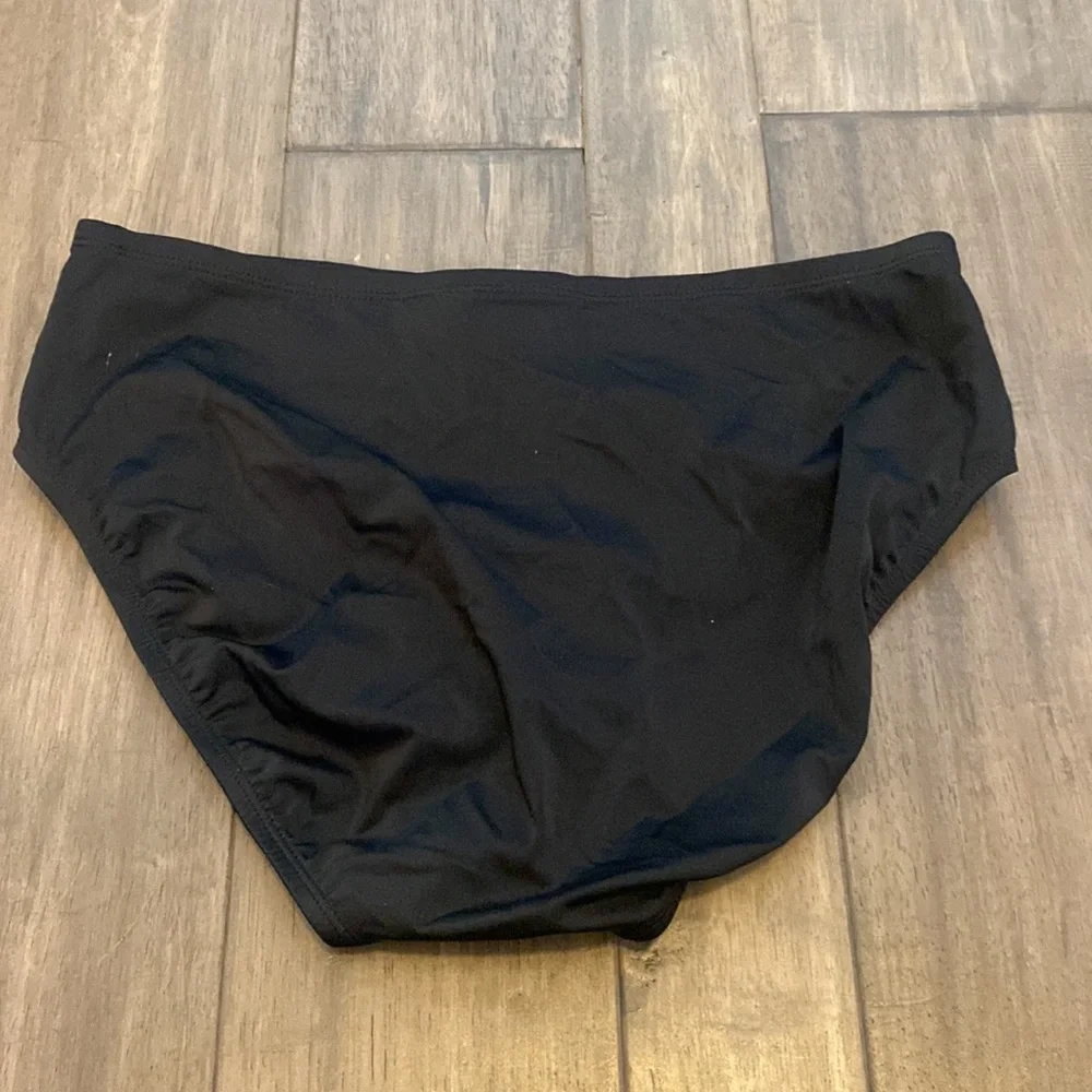 NWT Sonoma Black Bikini Bottom Womens‎ Size 10